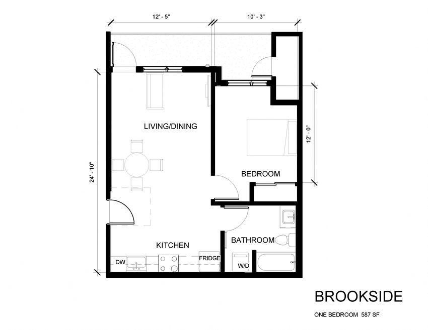 One Bedroom One Bath